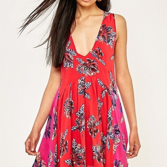 Free people “thought I was dreaming” mini dress - Picture 2 of 6